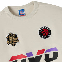 Natural Toronto Raptors OVO x NBA Fleece Sweatshirt | NBA