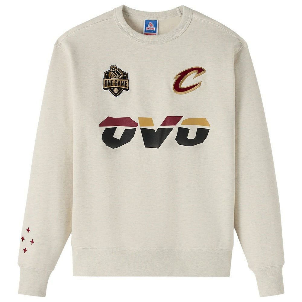 Natural Cleveland Cavaliers OVO x NBA Fleece Sweatshirt sale | NBA