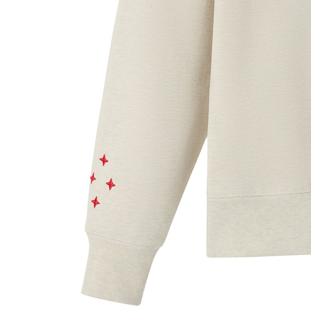 Natural Chicago Bulls OVO x NBA Fleece Sweatshirt | NBA