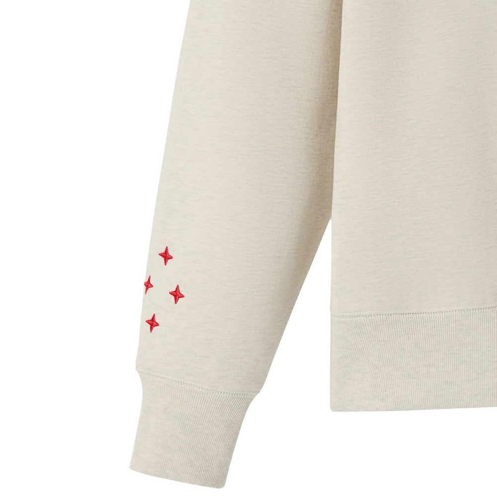 Natural Chicago Bulls OVO x NBA Fleece Sweatshirt | NBA