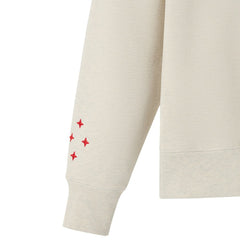 Natural Chicago Bulls OVO x NBA Fleece Sweatshirt | NBA