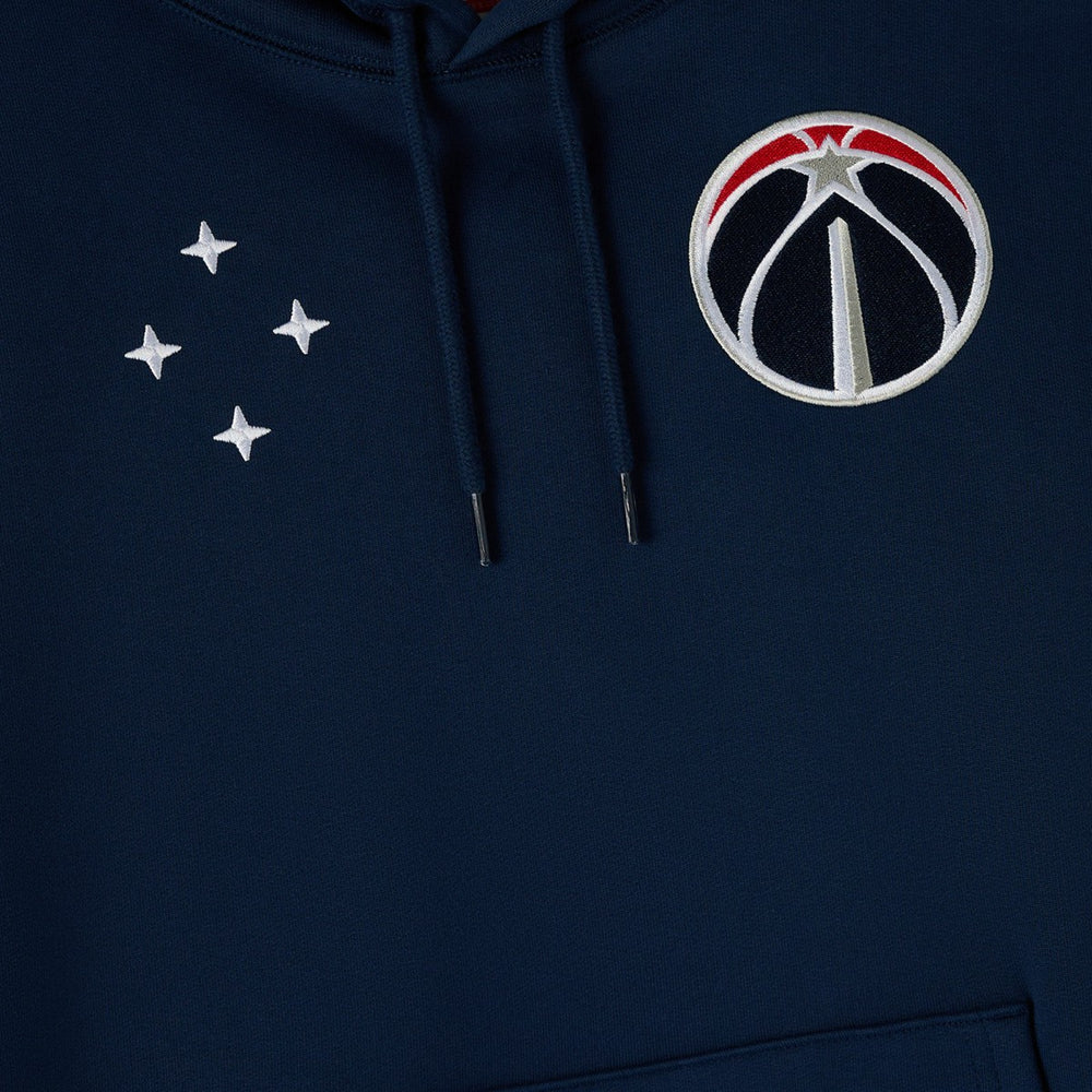 Navy Washington Wizards OVO x NBA Fleece Hoodie | NBA