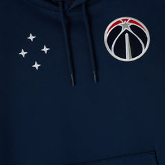 Navy Washington Wizards OVO x NBA Fleece Hoodie | NBA