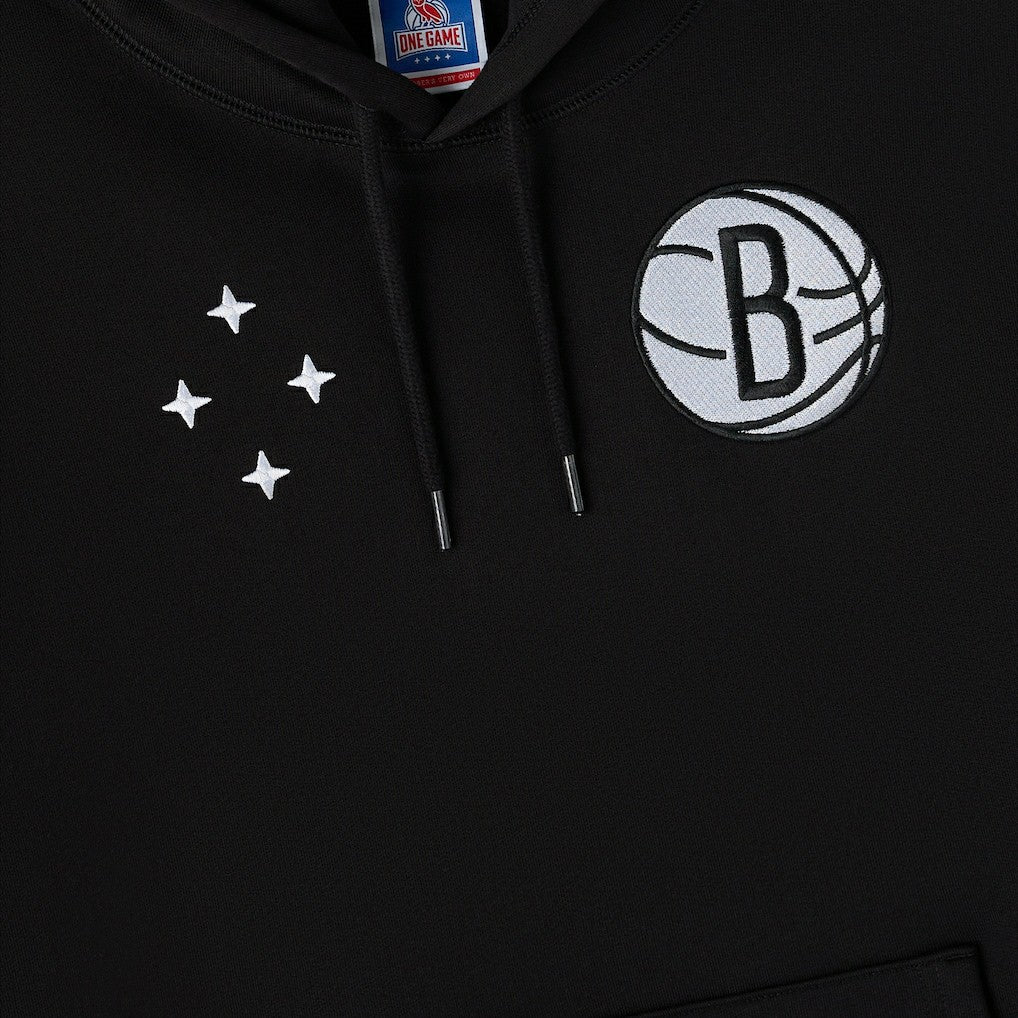 Black Brooklyn Nets OVO x NBA Fleece Hoodie | NBA