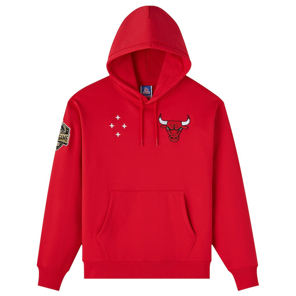Red Chicago Bulls OVO x NBA Fleece Hoodie sale | NBA