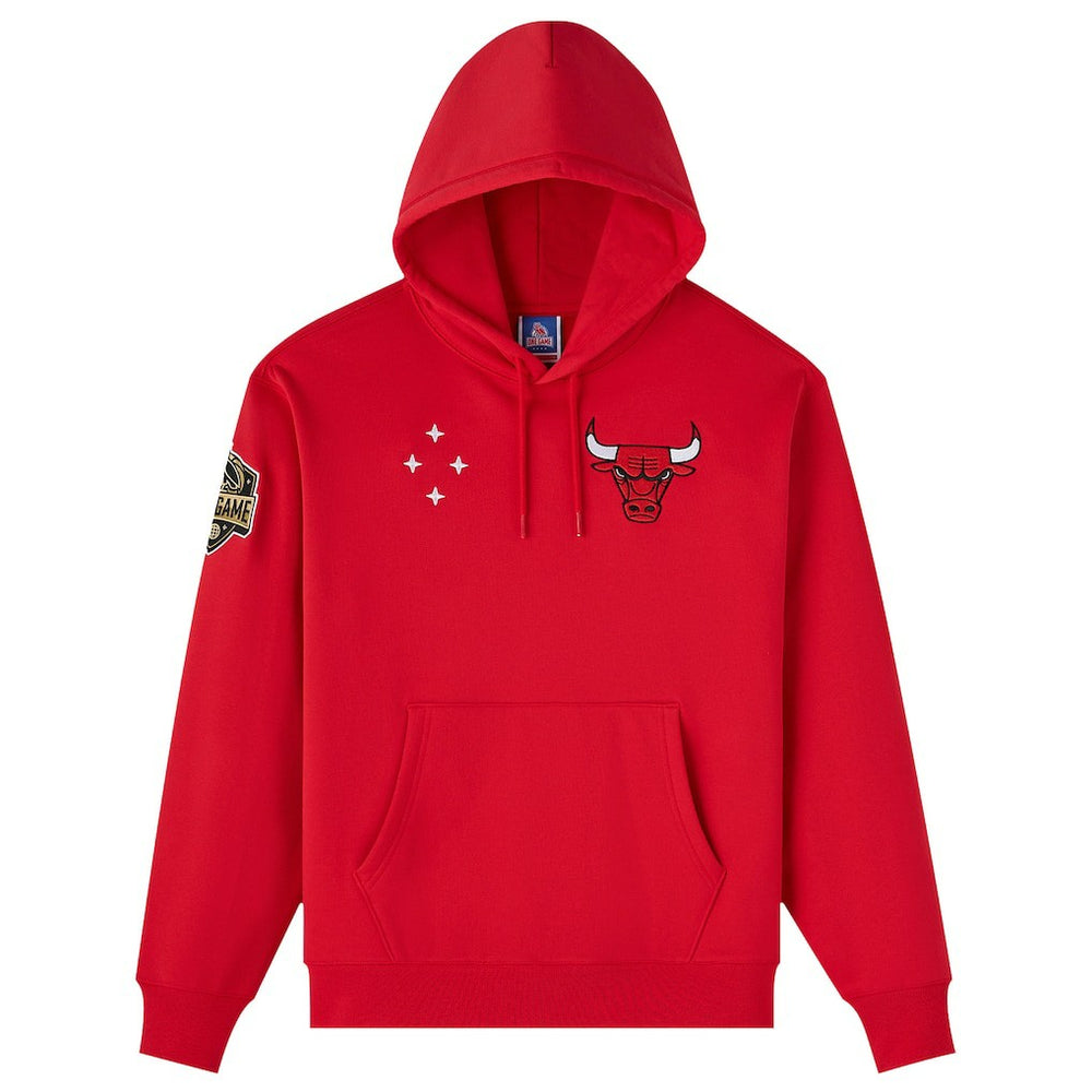 Red Chicago Bulls OVO x NBA Fleece Hoodie sale | NBA