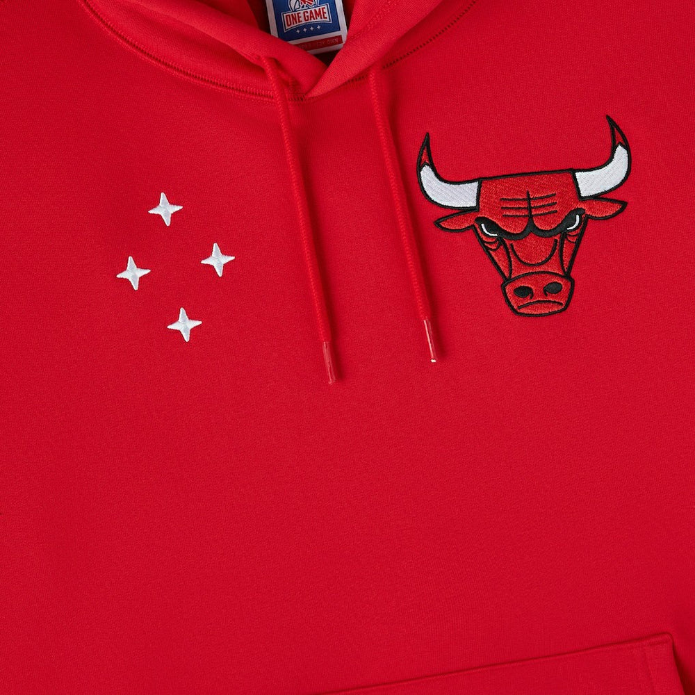 Red Chicago Bulls OVO x NBA Fleece Hoodie sale | NBA