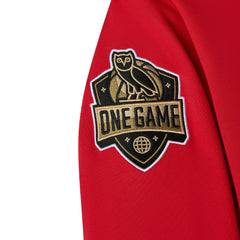 Red Chicago Bulls OVO x NBA Fleece Hoodie sale | NBA