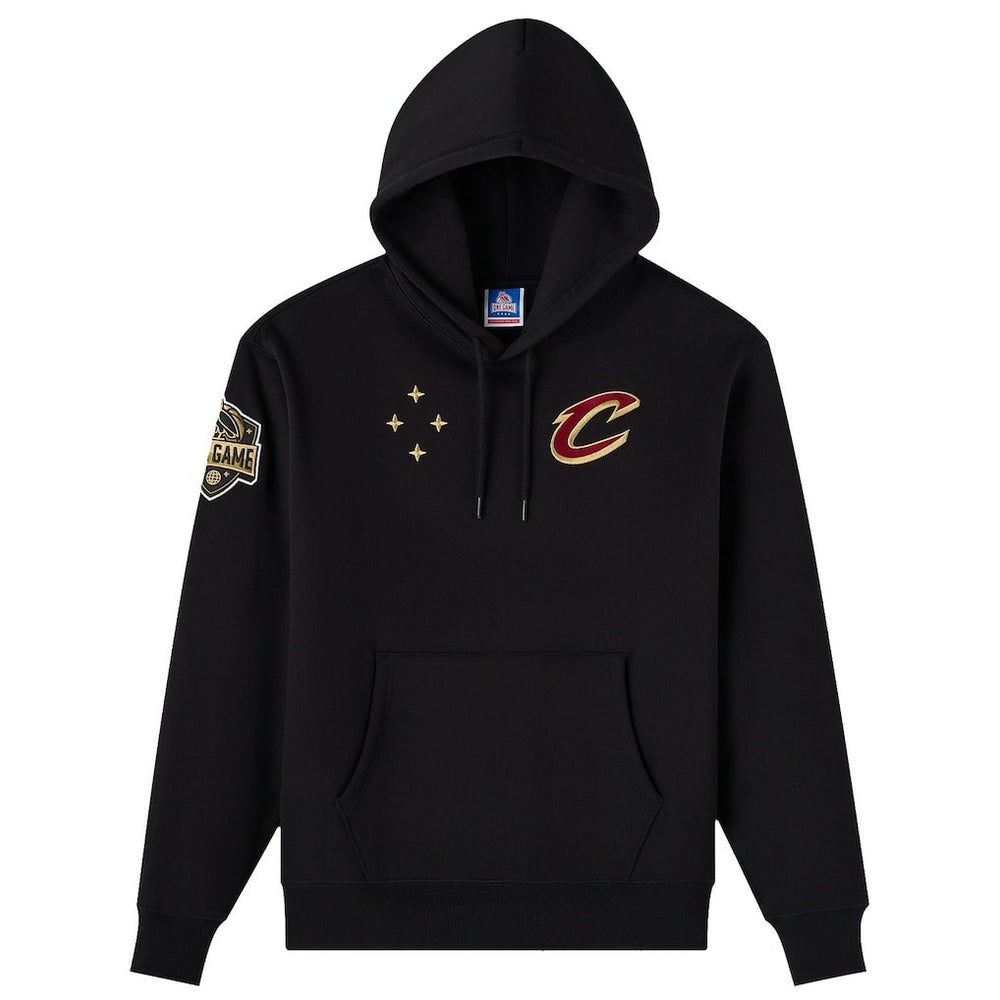 Black Cleveland Cavaliers OVO x NBA Fleece Hoodie | NBA