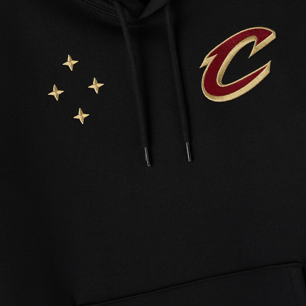 Black Cleveland Cavaliers OVO x NBA Fleece Hoodie | NBA