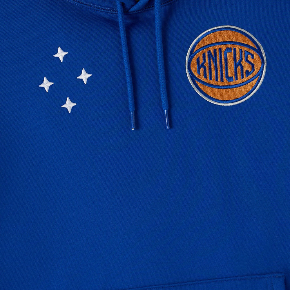 Blue New York Knicks OVO x NBA Fleece Hoodie | NBA