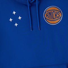 Blue New York Knicks OVO x NBA Fleece Hoodie | NBA