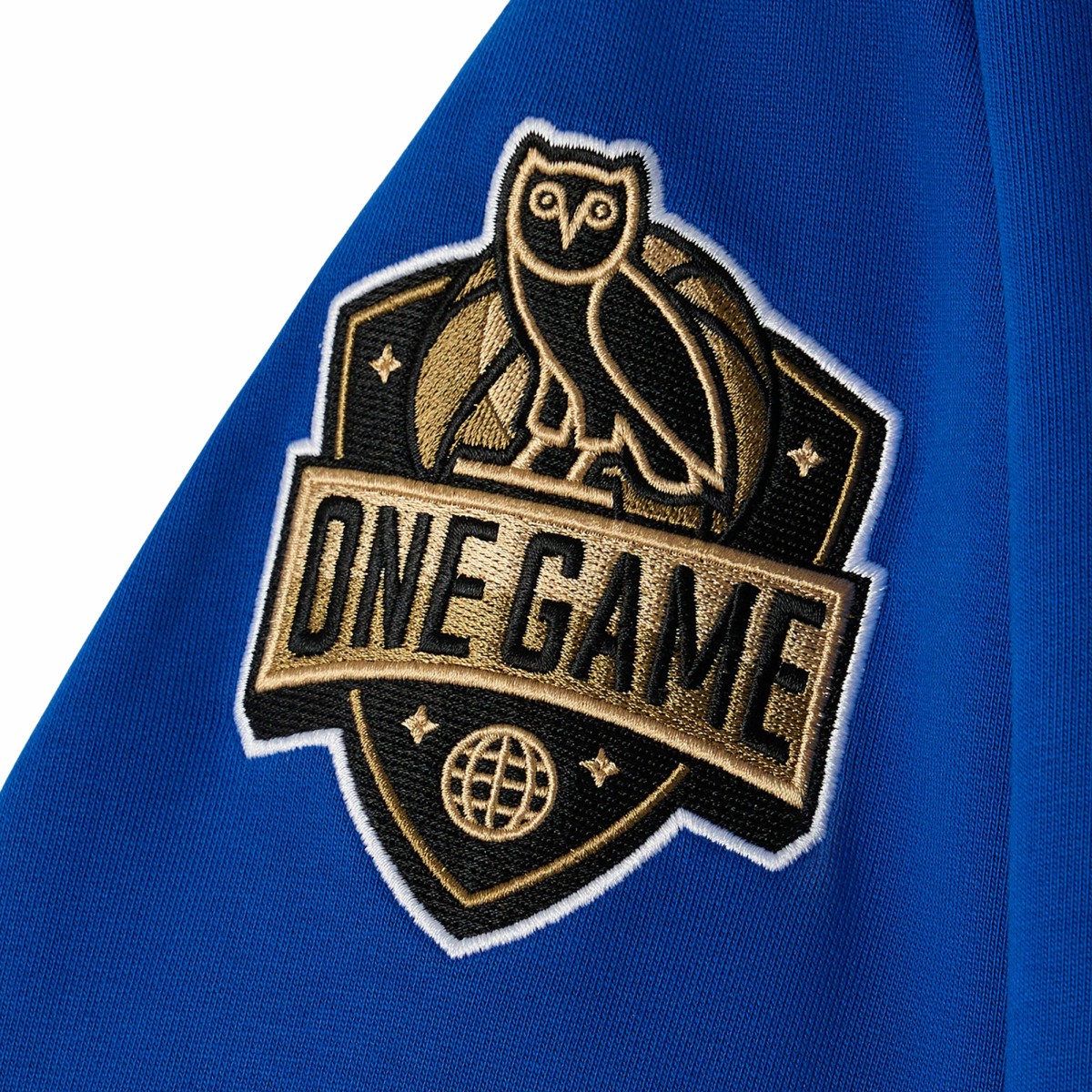 Blue New York Knicks OVO x NBA Fleece Hoodie | NBA