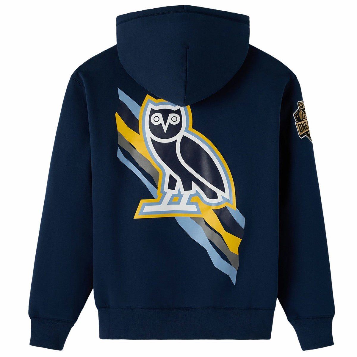 Navy Memphis Grizzlies OVO x NBA Fleece Hoodie | NBA