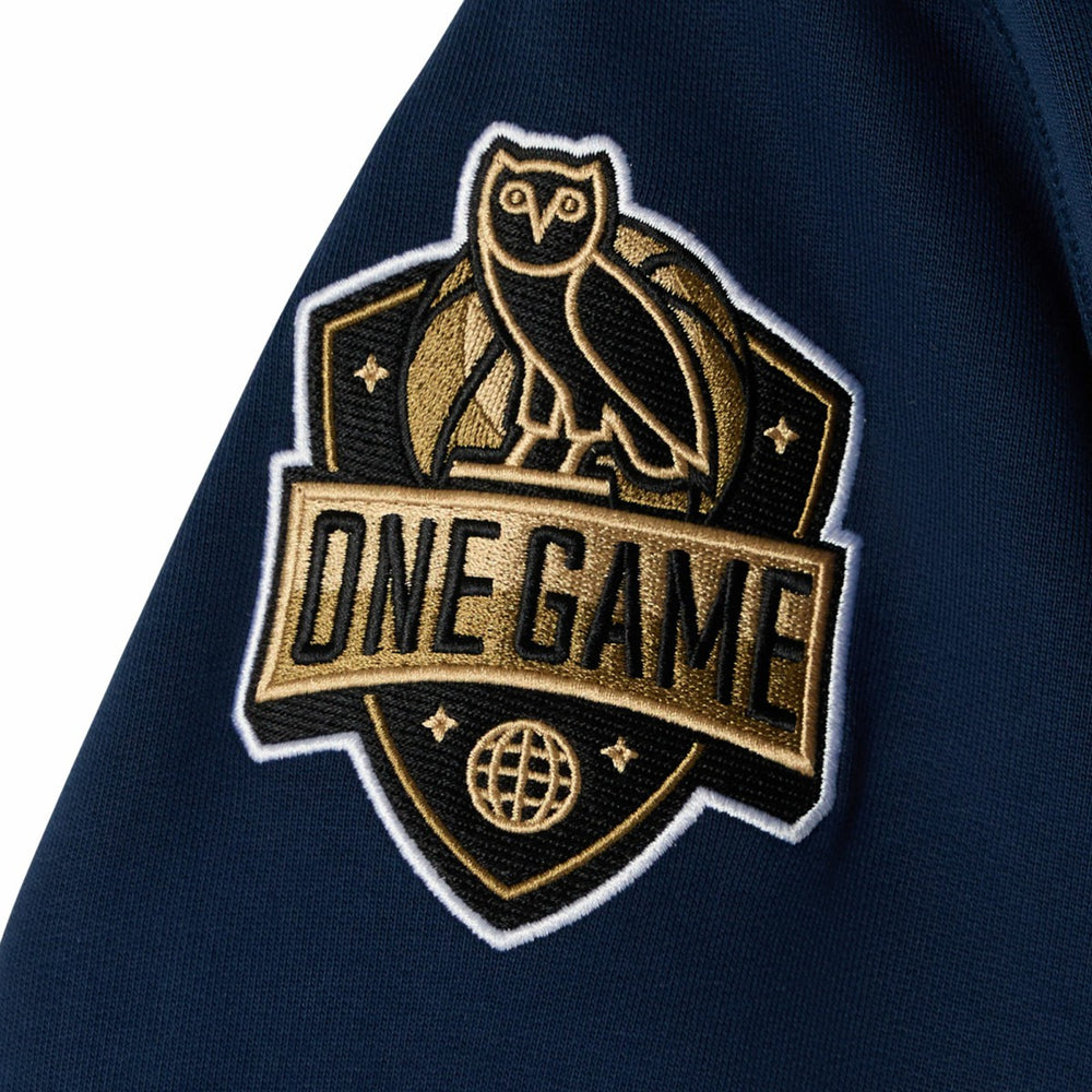 Navy Memphis Grizzlies OVO x NBA Fleece Hoodie | NBA