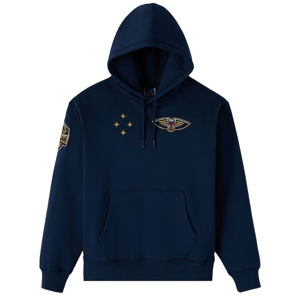 Navy New Orleans Pelicans OVO x NBA Fleece Hoodie | NBA
