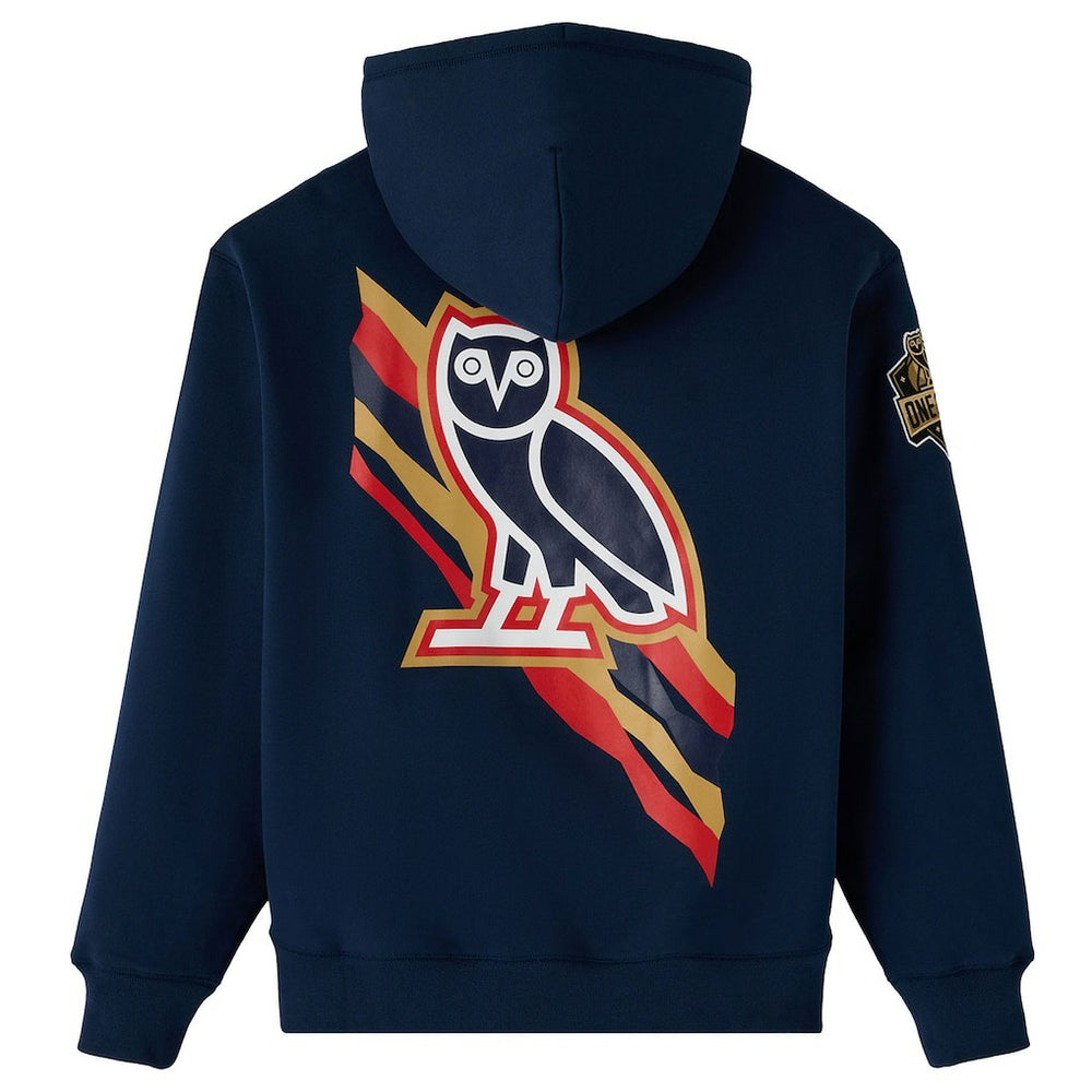 Navy New Orleans Pelicans OVO x NBA Fleece Hoodie | NBA