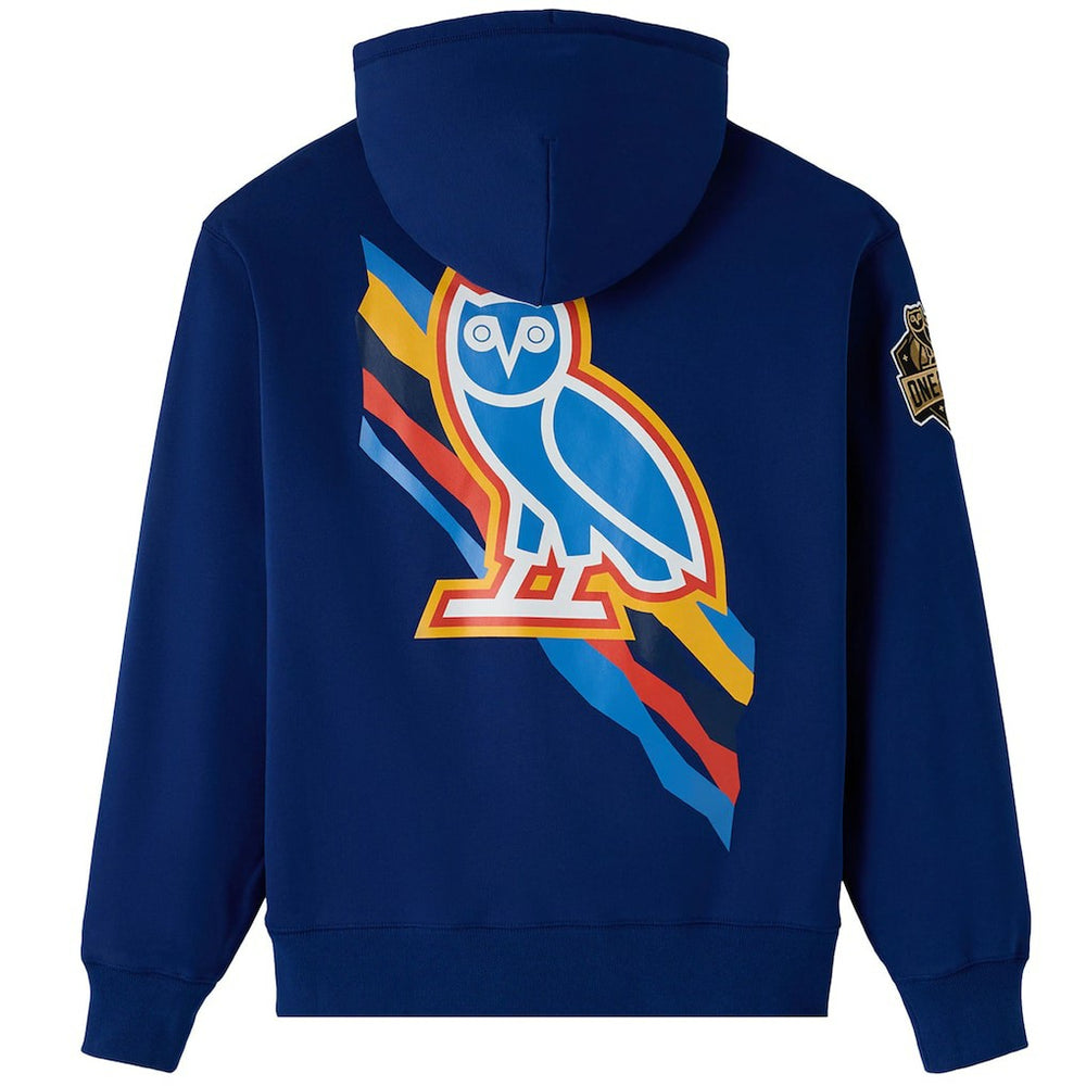 Blue Oklahoma City Thunder OVO x NBA Fleece Hoodie | NBA