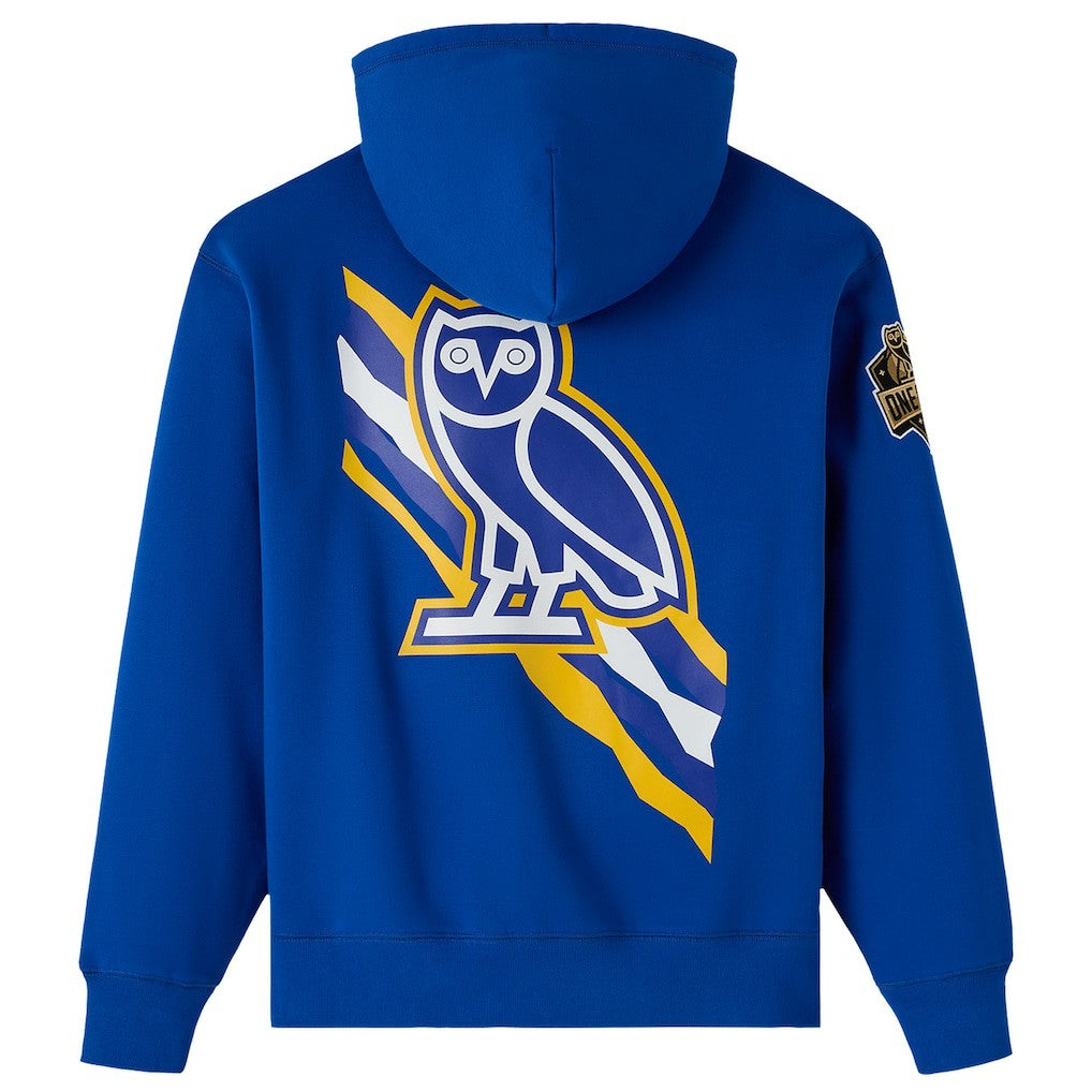 Royal Golden State Warriors OVO x NBA Fleece Hoodie sale | NBA