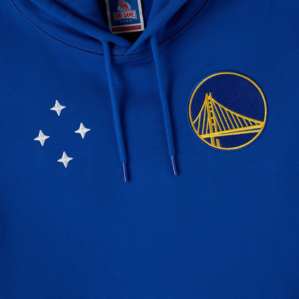Royal Golden State Warriors OVO x NBA Fleece Hoodie sale | NBA