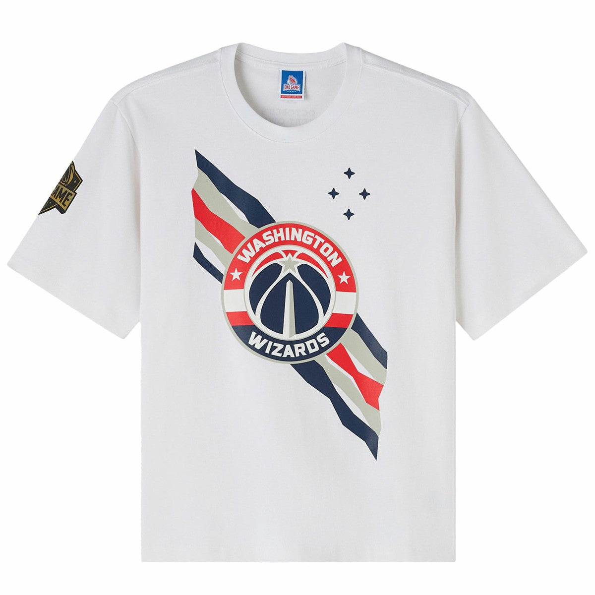 White Washington Wizards OVO x NBA Heavyweight T-Shirt | NBA