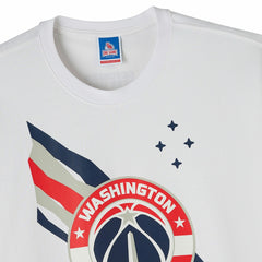 White Washington Wizards OVO x NBA Heavyweight T-Shirt | NBA