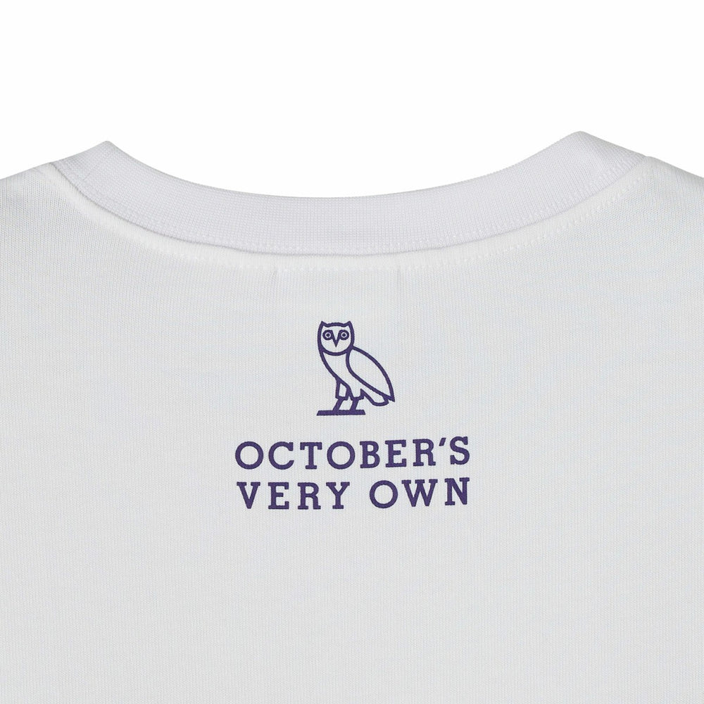 White Los Angeles Lakers OVO x NBA Heavyweight T-Shirt | NBA