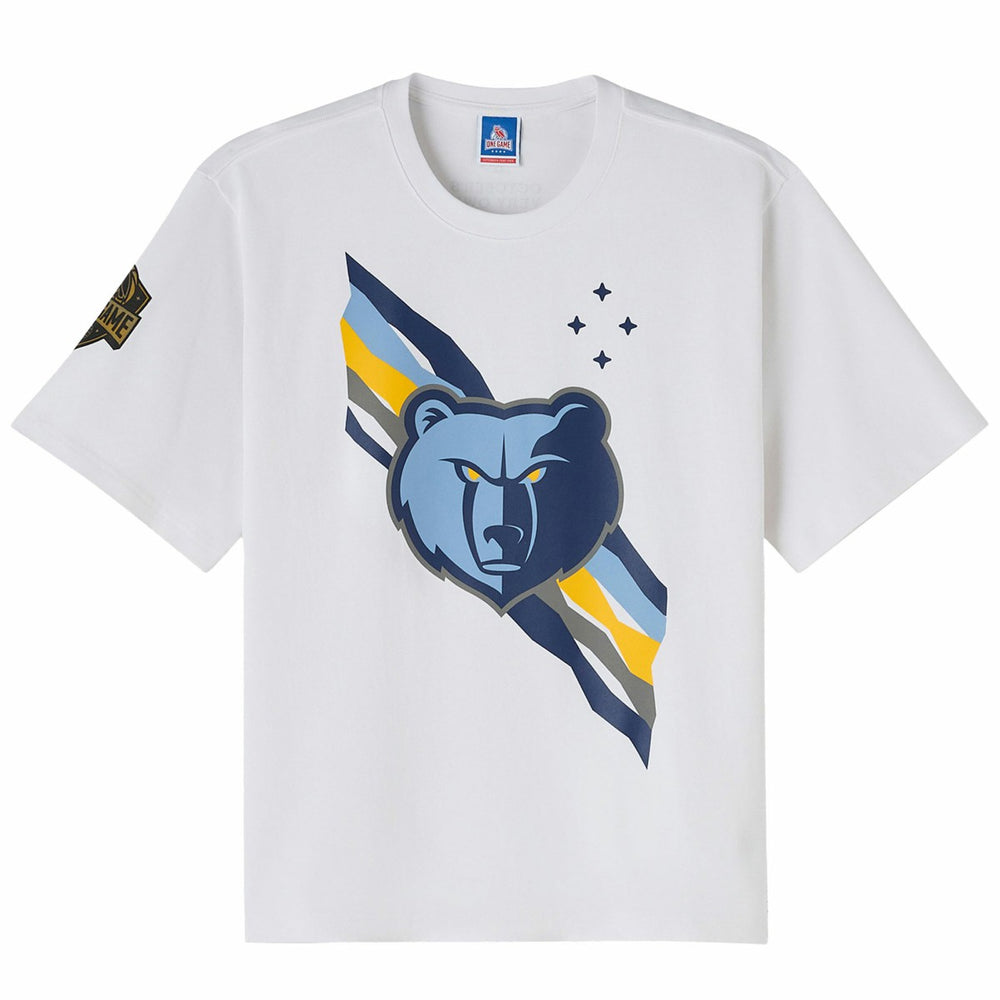 White Memphis Grizzlies OVO x NBA Heavyweight T-Shirt | NBA