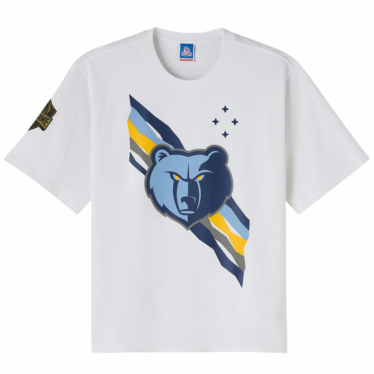 White Memphis Grizzlies OVO x NBA Heavyweight T-Shirt | NBA