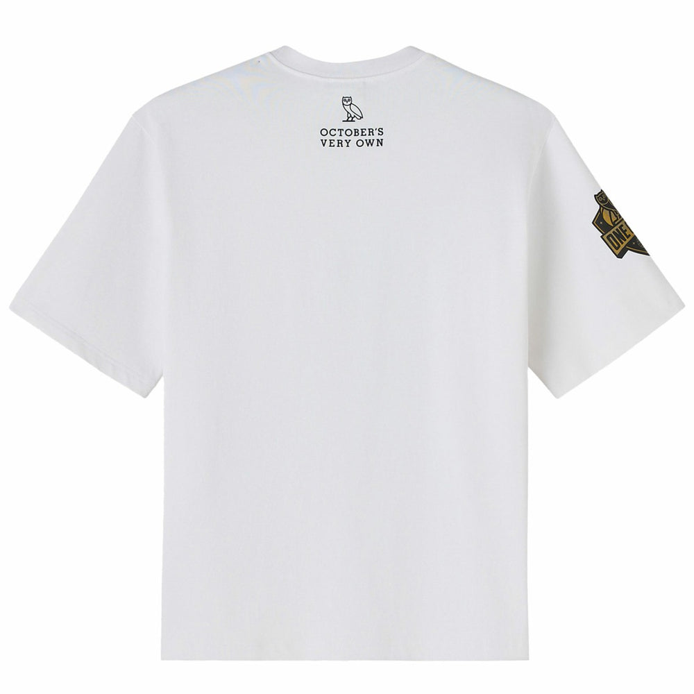 White Minnesota Timberwolves OVO x NBA Heavyweight T-Shirt | NBA