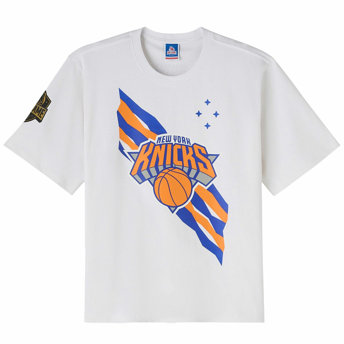 White New York Knicks OVO x NBA Heavyweight T-Shirt | NBA