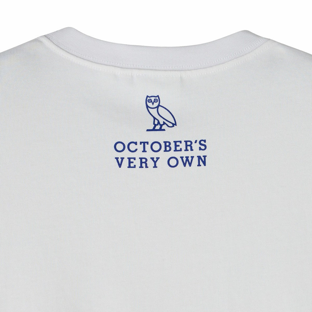 White New York Knicks OVO x NBA Heavyweight T-Shirt | NBA
