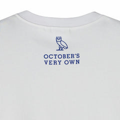 White New York Knicks OVO x NBA Heavyweight T-Shirt | NBA