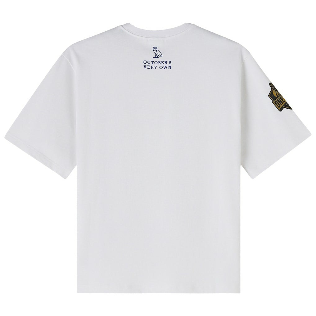 White Golden State Warriors OVO x NBA Heavyweight T-Shirt | NBA