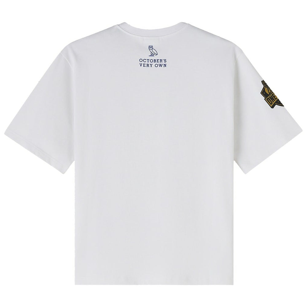 White Golden State Warriors OVO x NBA Heavyweight T-Shirt | NBA