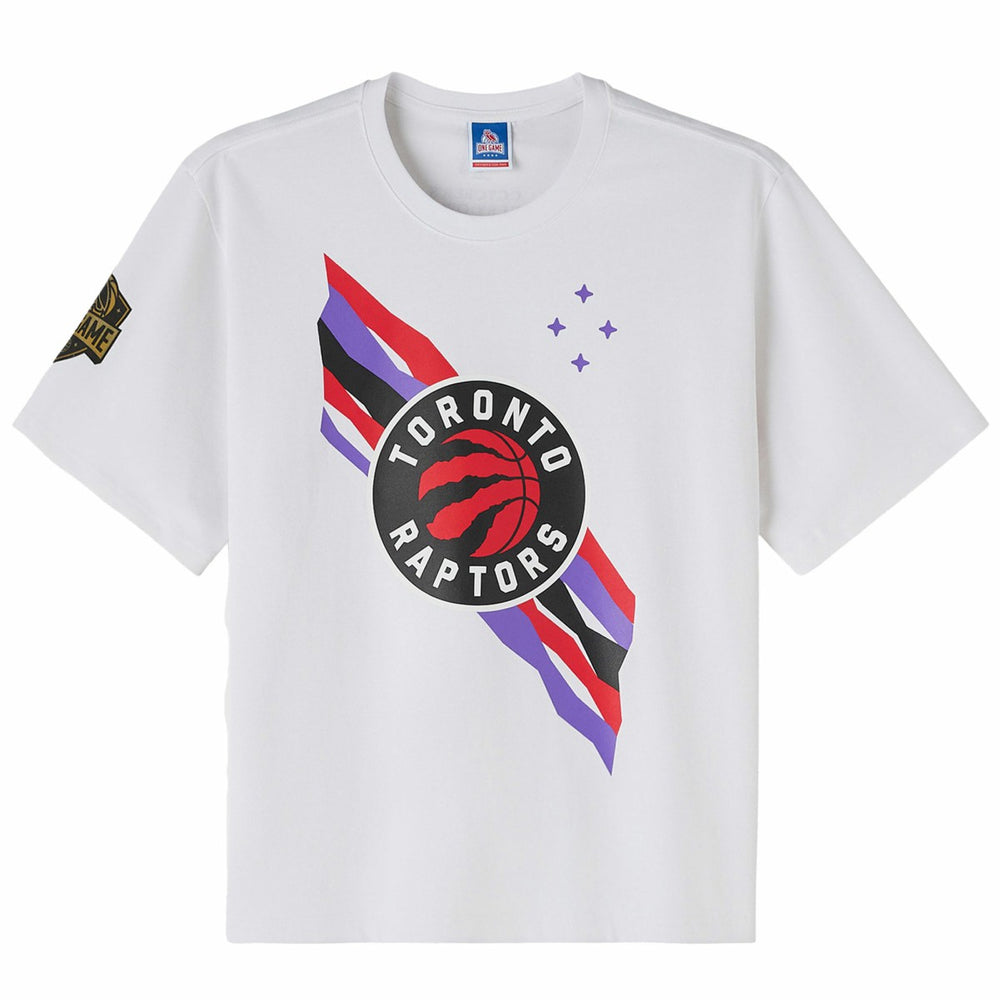 White Toronto Raptors OVO x NBA Heavyweight T-Shirt | NBA