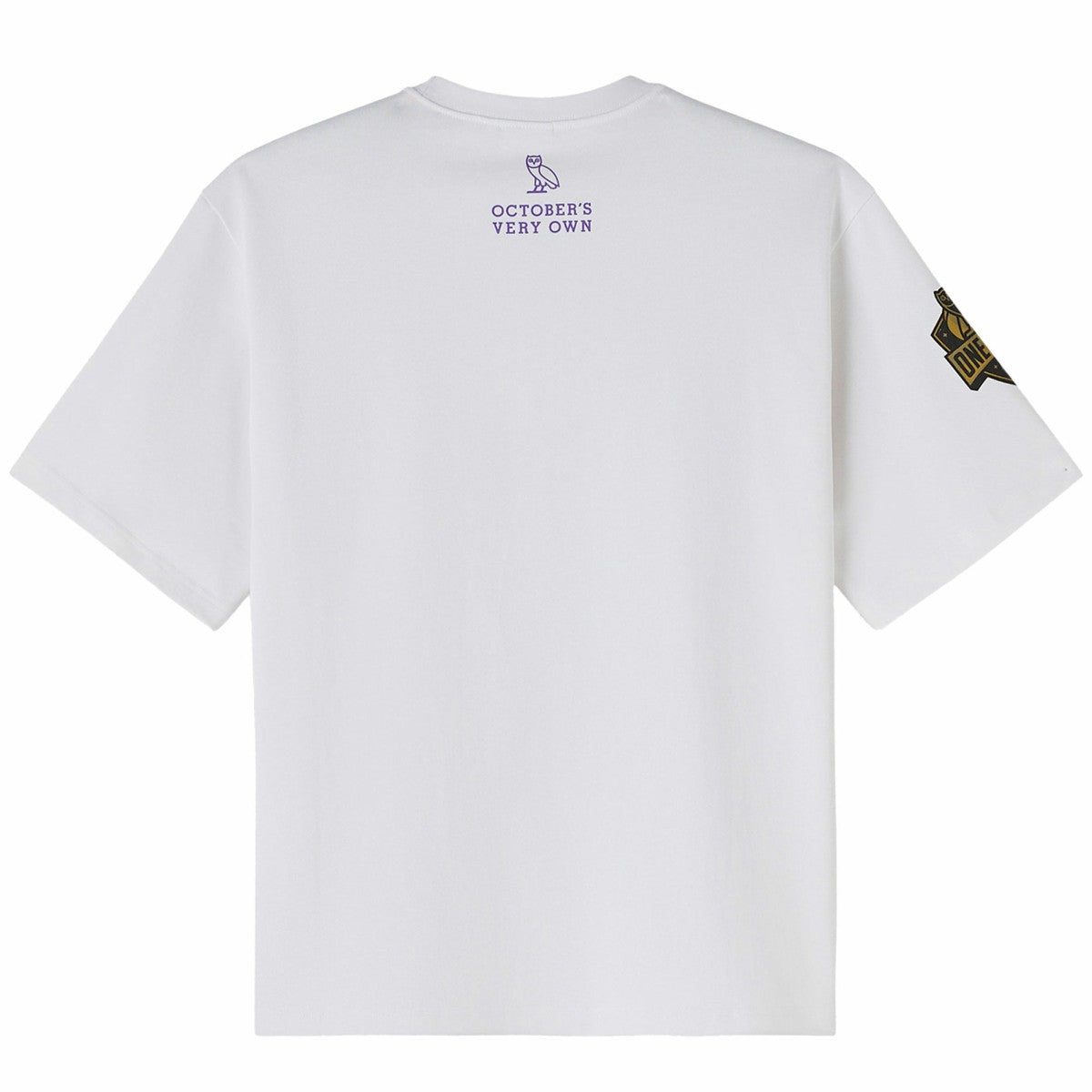 White Toronto Raptors OVO x NBA Heavyweight T-Shirt | NBA