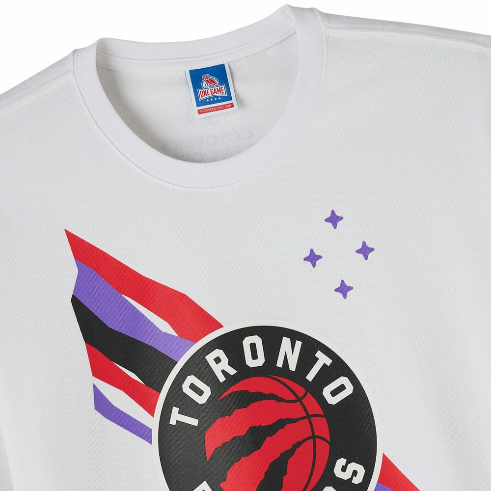 White Toronto Raptors OVO x NBA Heavyweight T-Shirt | NBA