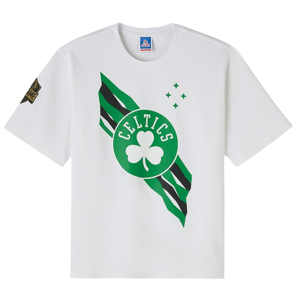 White Boston Celtics OVO x NBA Heavyweight T-Shirt | NBA