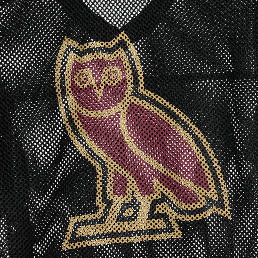 Black Cleveland Cavaliers OVO x NBA Mesh Football Fashion Jersey sale | NBA