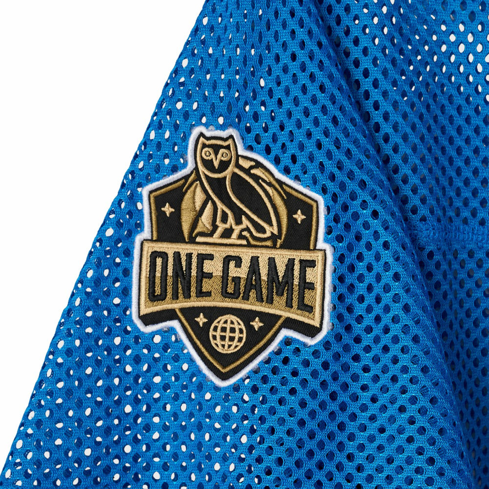 Blue Oklahoma City Thunder OVO x NBA Mesh Football Fashion Jersey | NBA