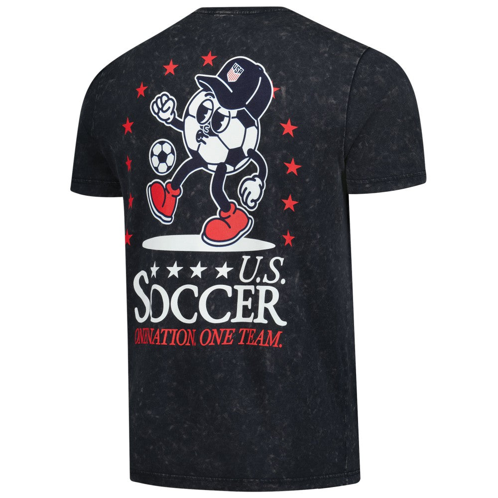 USMNT New Era Old School Sport Washed T-Shirt