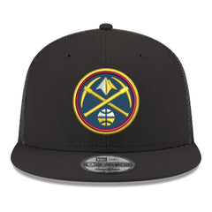 Black Denver Nuggets Core Logo Meshback 9FIFTY Snapback Hat sale | NBA