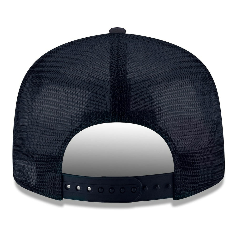 Navy Denver Nuggets Core Logo Meshback 9FIFTY Snapback Hat sale | NBA