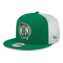 Kelly Green Boston Celtics Core Logo Meshback 9FIFTY Snapback Hat | NBA