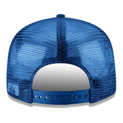 Royal Golden State Warriors Core Logo Meshback 9FIFTY Snapback Hat sale | NBA