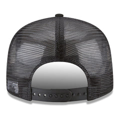 Black Golden State Warriors Core Logo Meshback 9FIFTY Snapback Hat sale | NBA