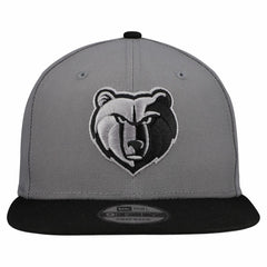 Gray Memphis Grizzlies Core Logo Storm Gray Two-Tone 9FIFTY Snapback Hat | NBA