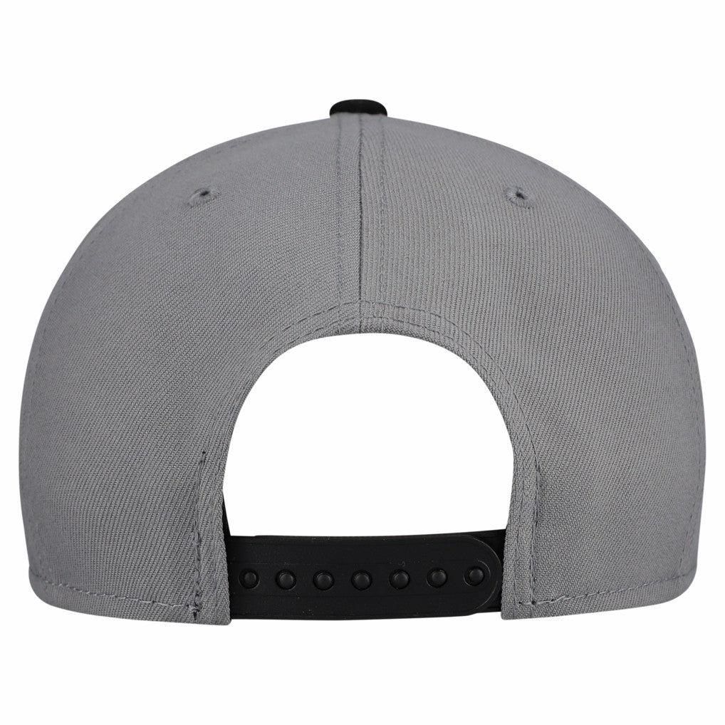 Gray Memphis Grizzlies Core Logo Storm Gray Two-Tone 9FIFTY Snapback Hat | NBA