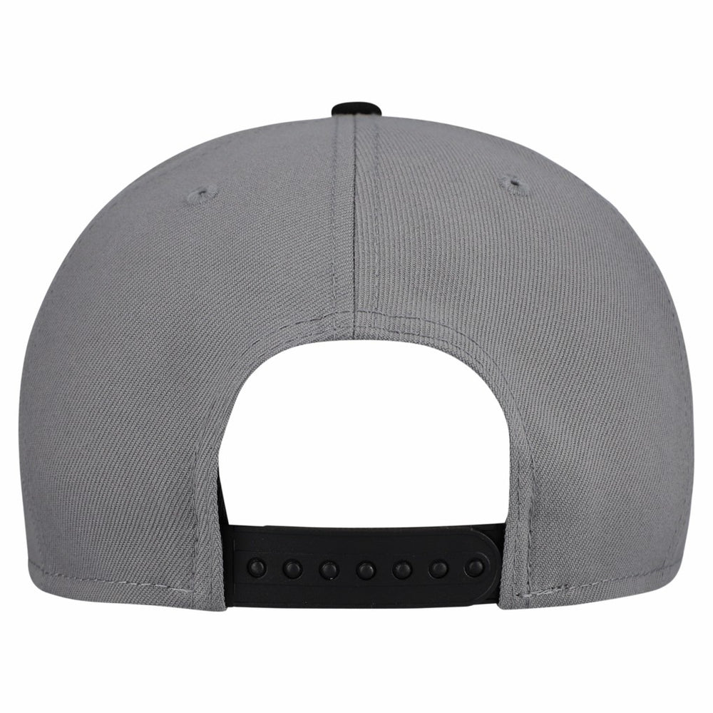 Gray Miami Heat Core Logo Storm Gray Two-Tone 9FIFTY Snapback Hat | NBA
